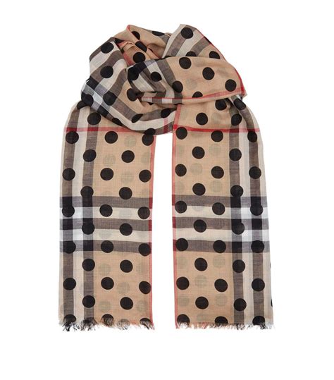 burberry scarf pilka dot|Burberry scarf 2024.